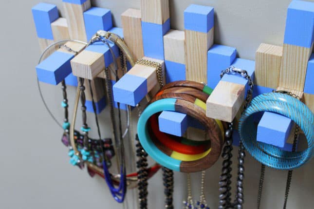 36 Awesome Ideas of DIY Wall Jewelry Organizers