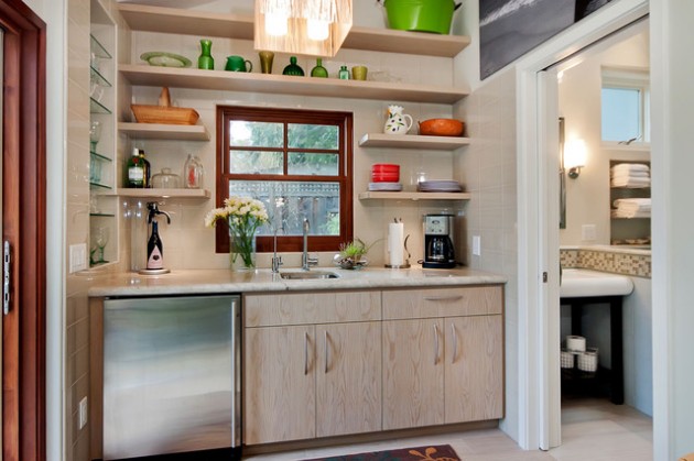 33 Super Smart Solutions for Small Contemporary Kitchens