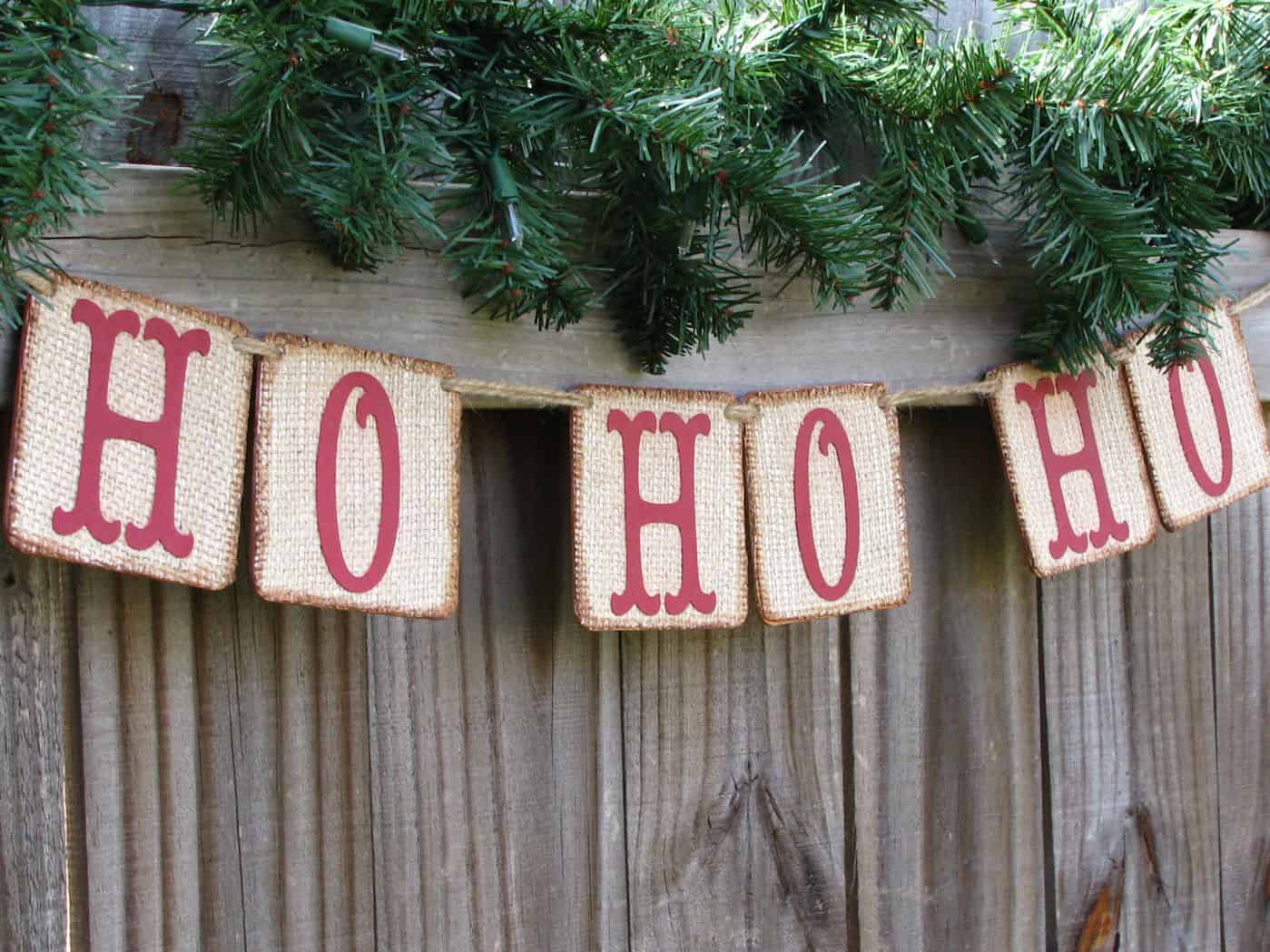 Ho Ho Ho Christmas Banner 15 Creative Christmas Banner Ideas (7)