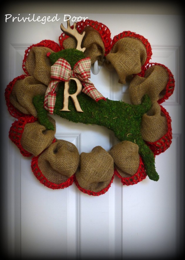 20 Astonishing Handmade Christmas Wreaths (10)