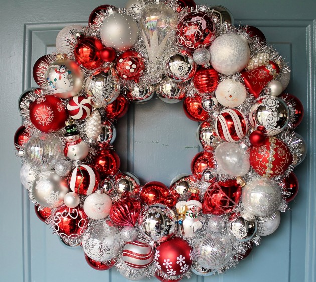 20 Astonishing Handmade Christmas Wreaths (5)