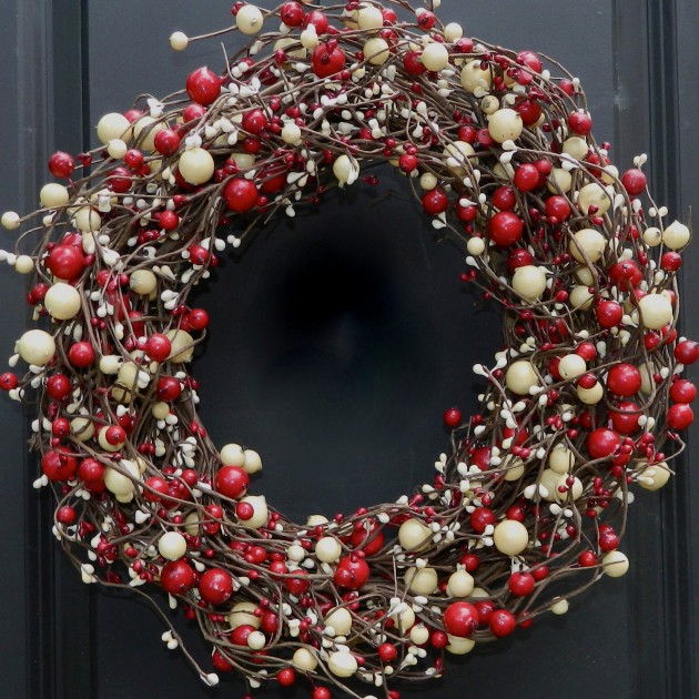 20 Astonishing Handmade Christmas Wreaths (6)