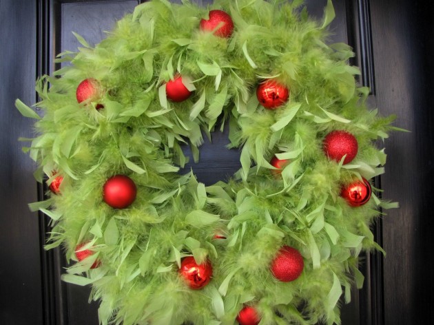 20 Astonishing Handmade Christmas Wreaths (7)