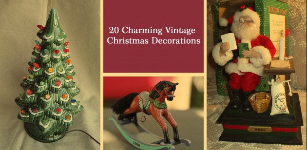 20 Charming Vintage Christmas Decorations (00)