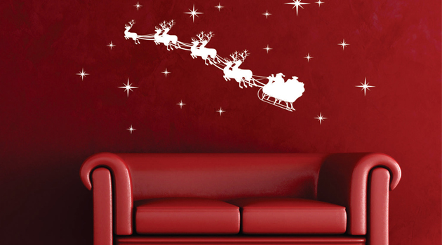 20 Creative Christmas Decorating Ideas with Decals