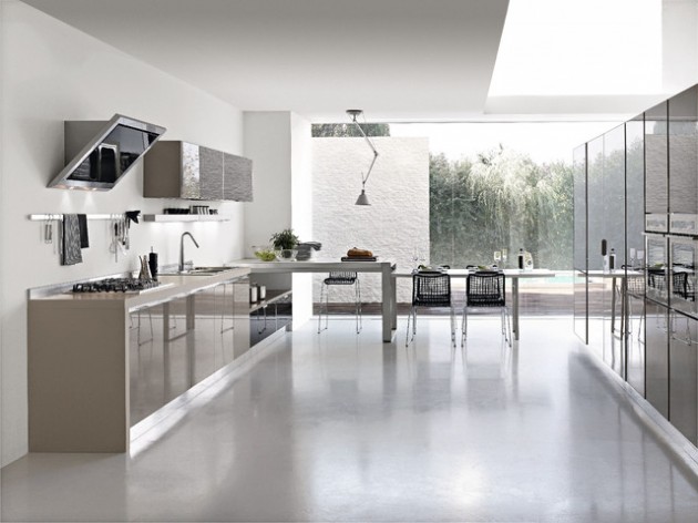 27 Classy Contemporary Italian Kitchen Design Ideas