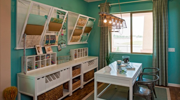 25 Amazing and Practical Craft Room Design Ideas
