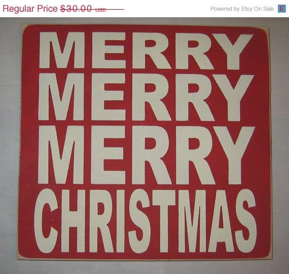 25 Creative Handmade Christmas Sign Decorations