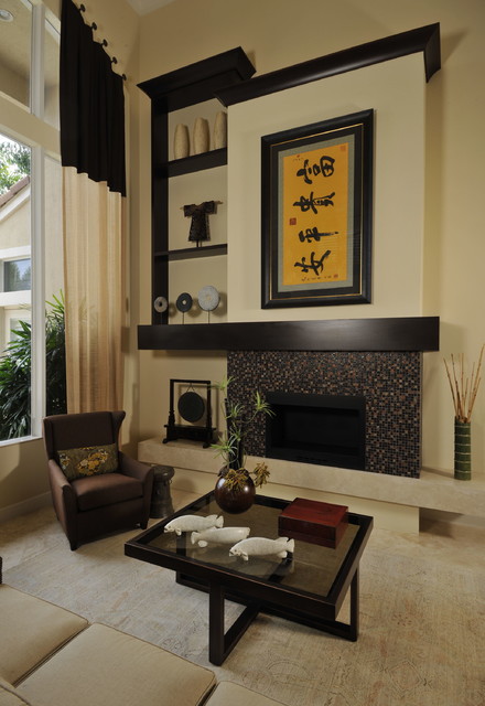 26 Sleek and Comfortable Asian Inspired Living Room Ideas