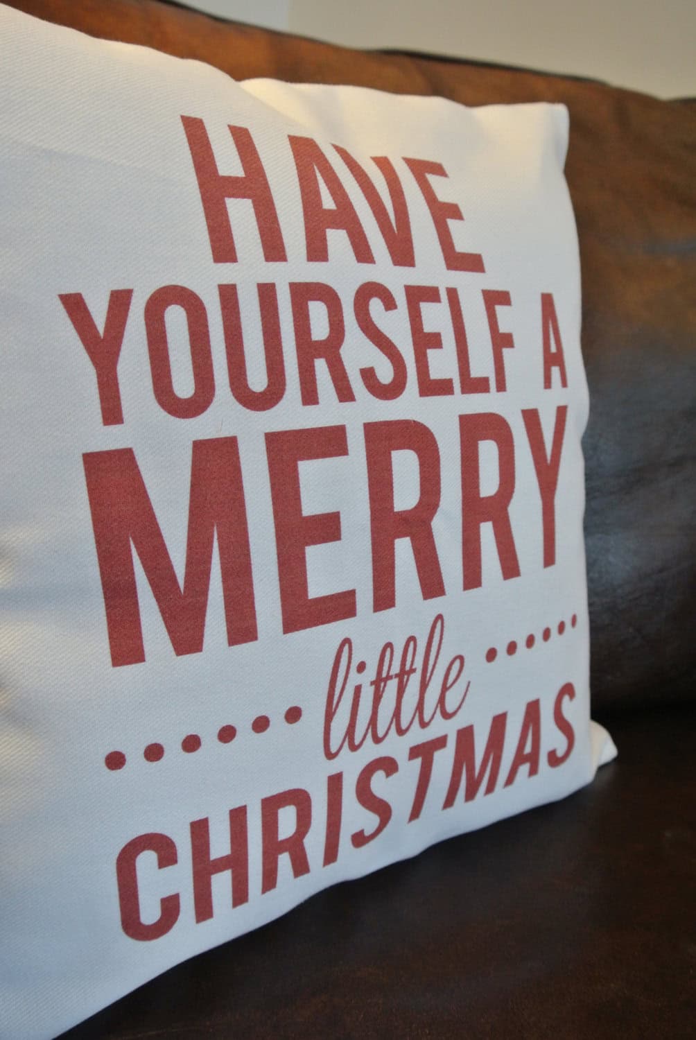Have Yourself a Merry little Christmas Pillow Cover Another Collection of 17 Christmas Pillow Designs (8)