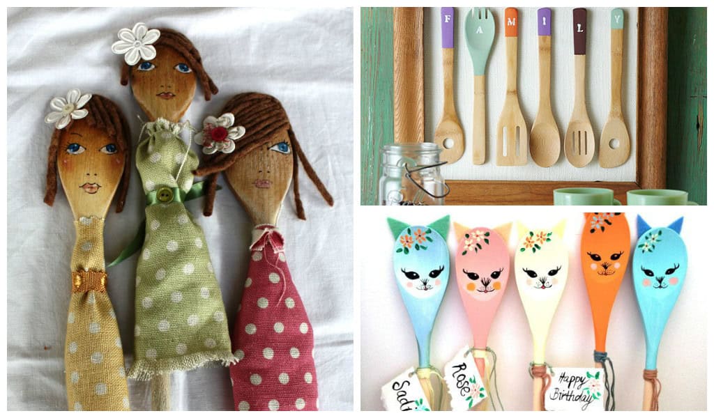 25 Creative DIY Wooden Spoons Crafts
