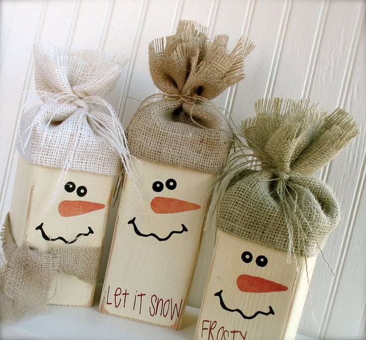 30 Creative and Fun DIY Snowman Decorations 10