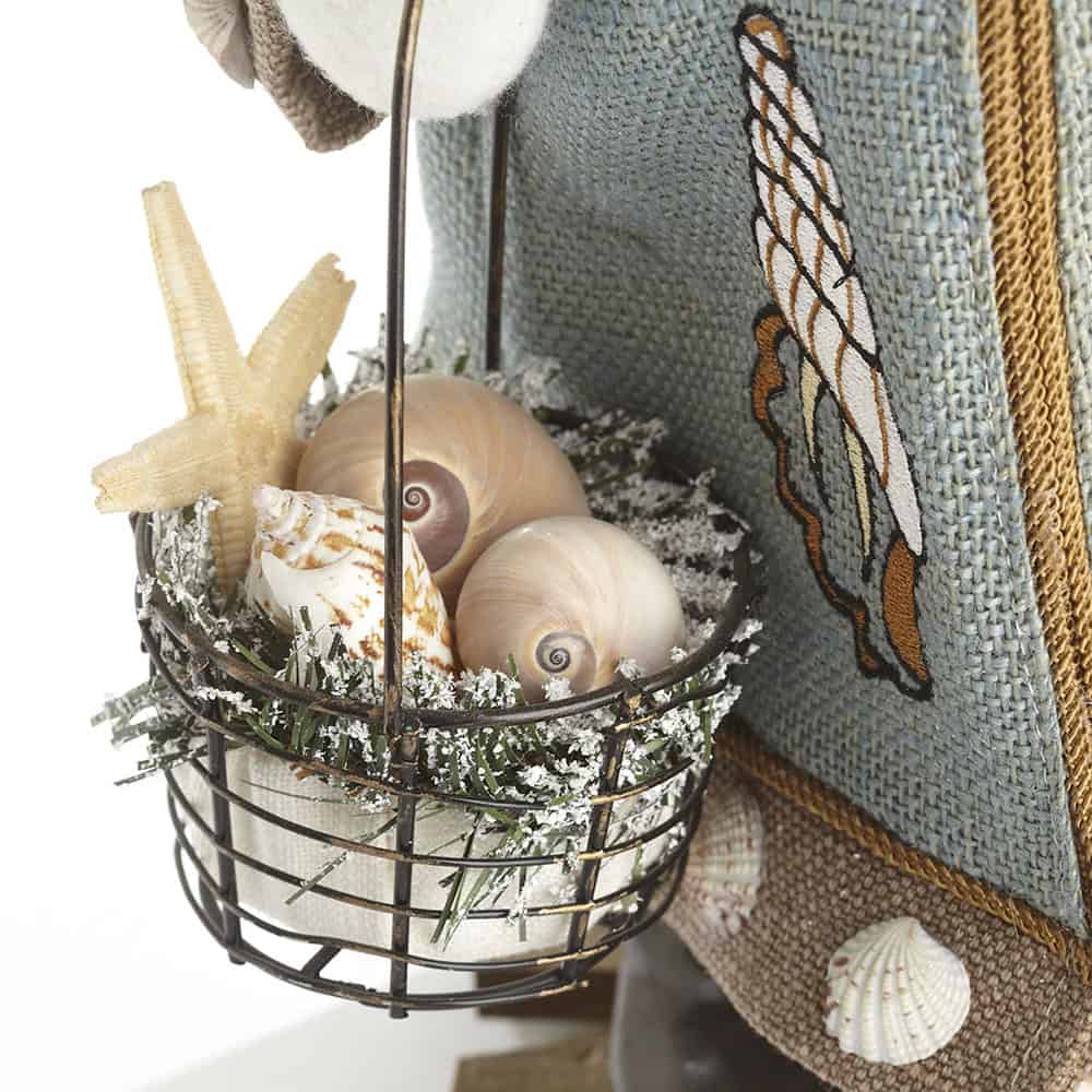 Coastal Christmas White and Blue Interior Design 10