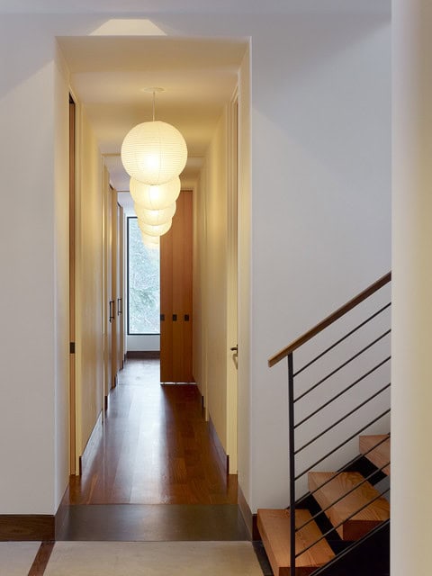 contemporary hallway lighting