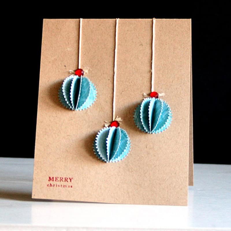 The Cutest 30 DIY Christmas Postcards 13