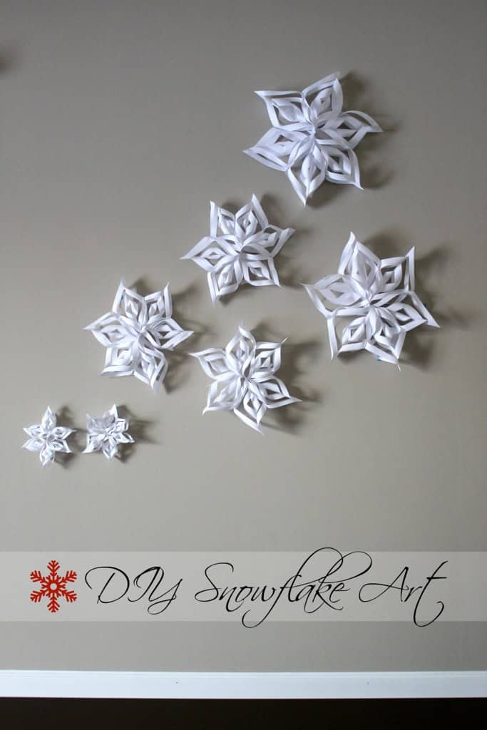 28 Cute DIY Snowflake Ideas 13
