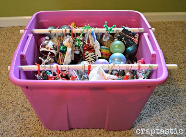 DIY Storage for Christmas Ornaments 18