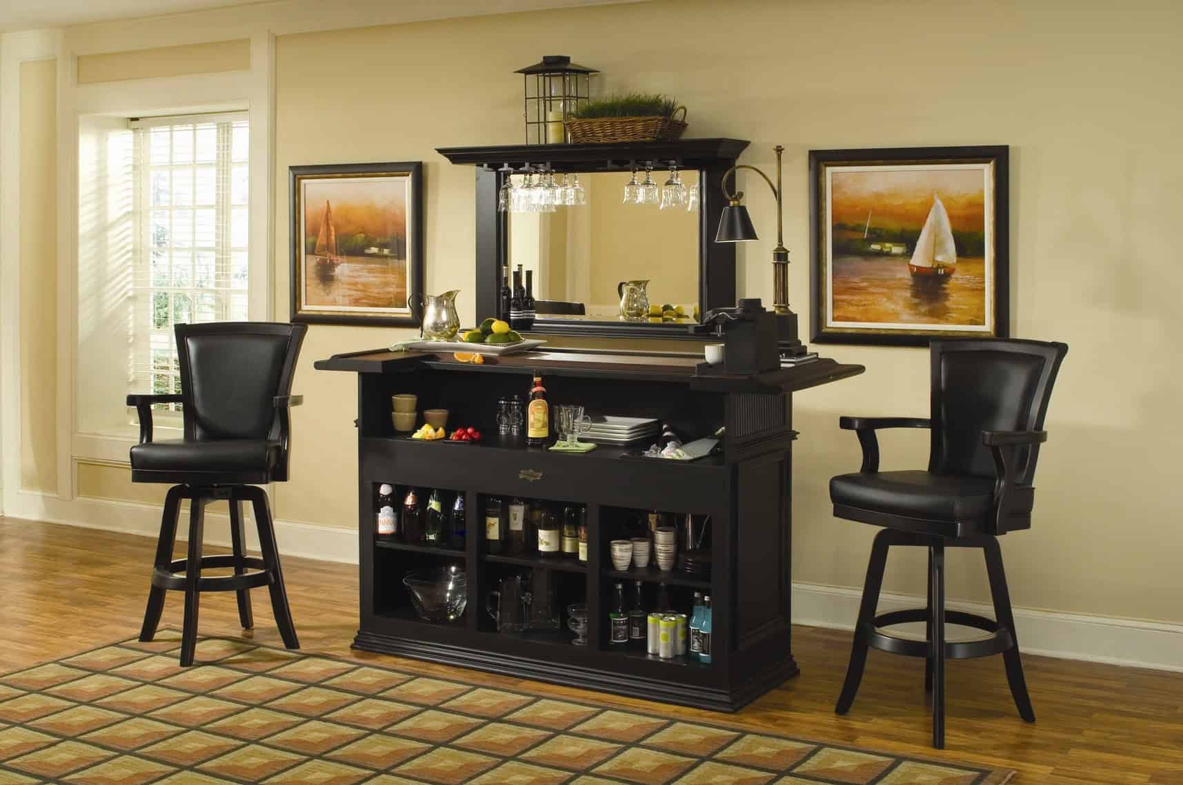 American Heritage Ashford Bar 19 Classy Bar Designs for New Year's Party (12)