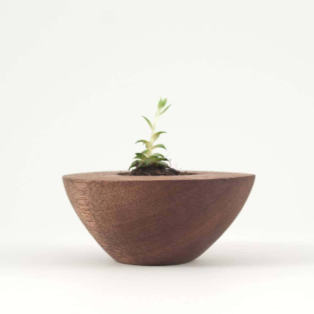 Reclaimed Wood Succulent Planter 20 Creative Handmade Planter Designs (20)