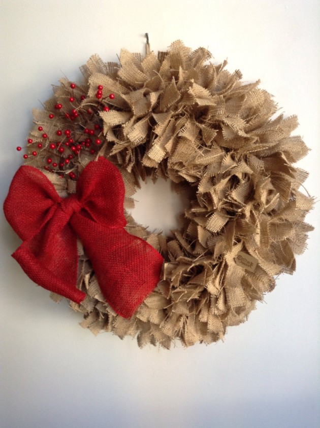 20 Stunning Handmade Christmas Wreaths (12)