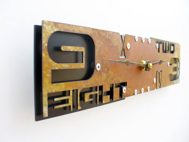 20 Stunning &amp; Unique Handmade Wall Clocks