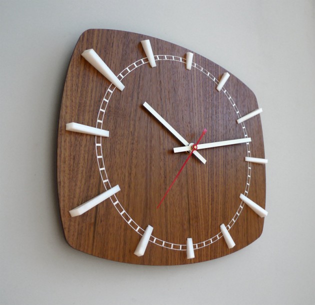 20 Stunning & Unique Handmade Wall Clocks (13)