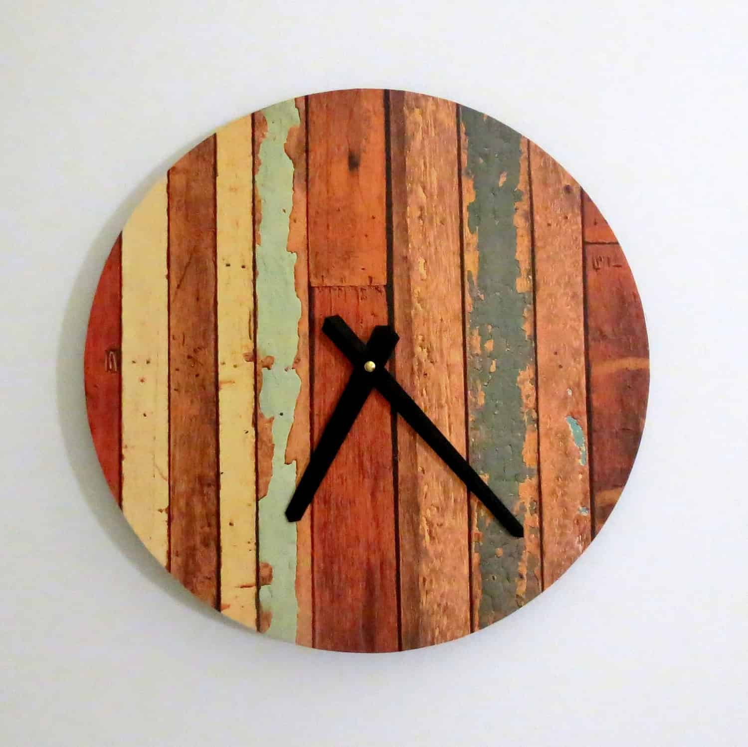 Cottage Chic Clock 20 Stunning & Unique Handmade Wall Clocks (5)
