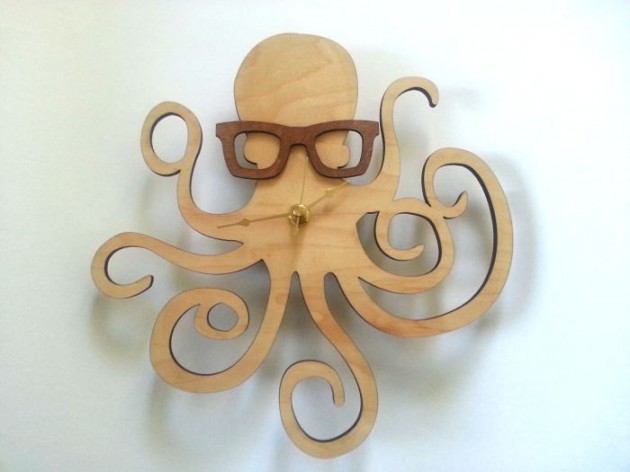 20 Stunning & Unique Handmade Wall Clocks (8)