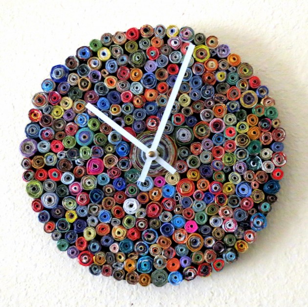 20 Stunning &amp; Unique Handmade Wall Clocks