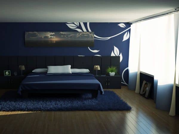 20 Marvelous Navy Blue Bedroom Ideas