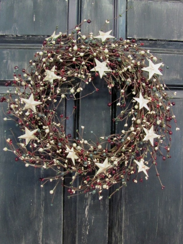 24 Whimsical Handmade Christmas Wreath Ideas (10)