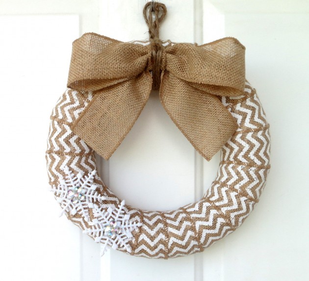 24 Whimsical Handmade Christmas Wreath Ideas (18)