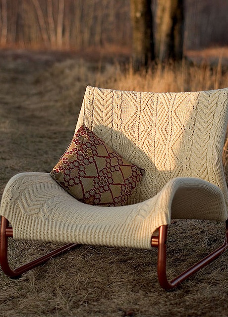 30 Adorable Knitted Furniture Ideas