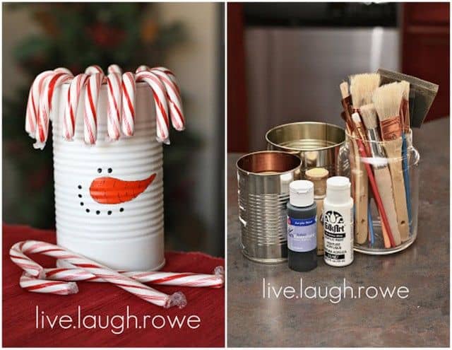 30 Creative and Fun DIY Snowman Decorations 4