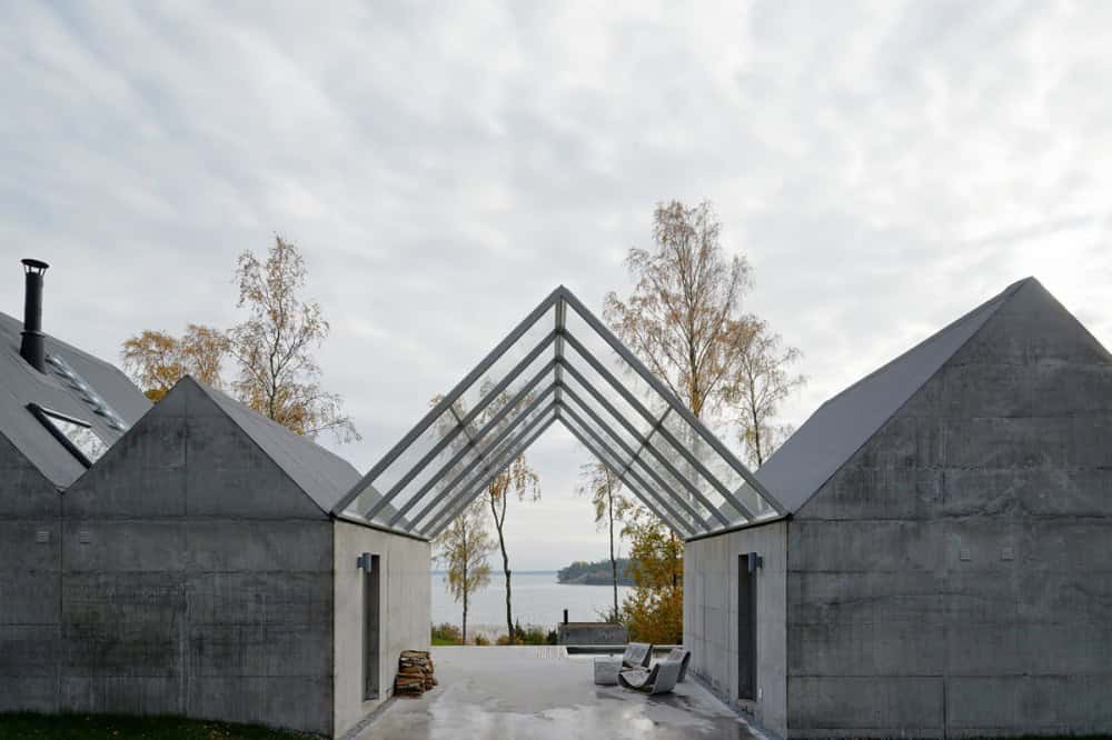 Summerhouse Lagnö by Tham & Videgård Arkitekter: Concrete Minimalism Meets Archipelago Landscape 4