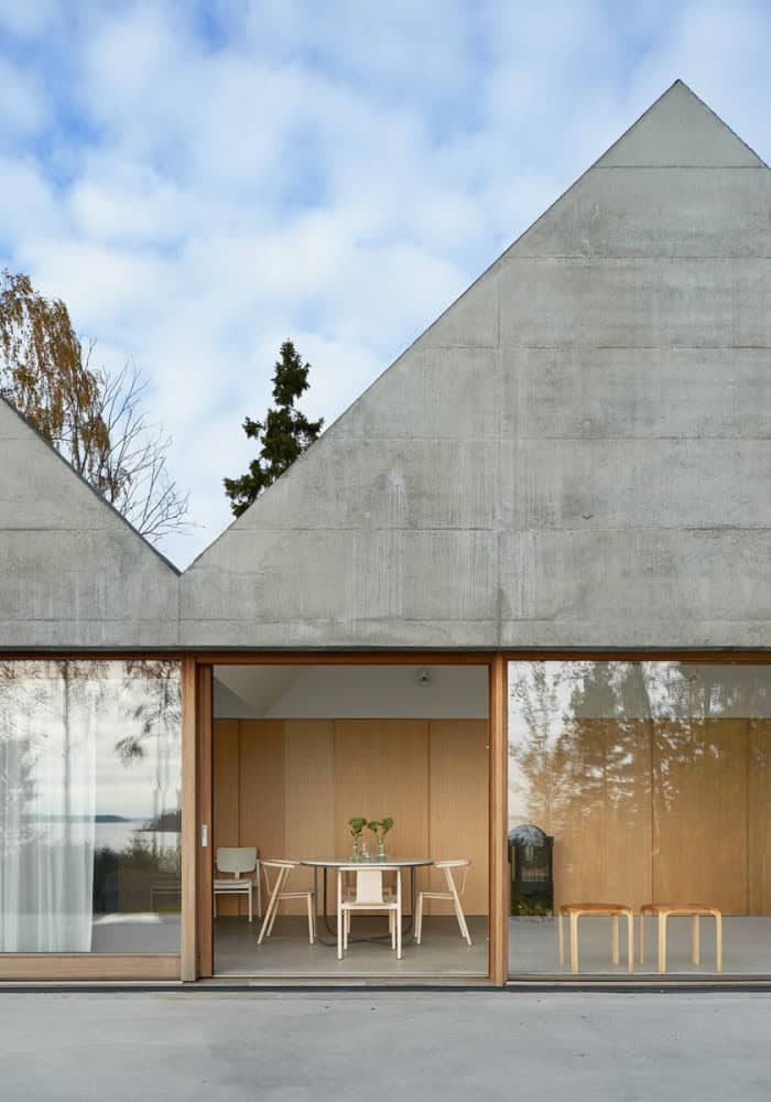 Summerhouse Lagnö by Tham & Videgård Arkitekter: Concrete Minimalism Meets Archipelago Landscape 5