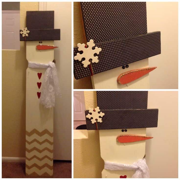30 Creative and Fun DIY Snowman Decorations 6
