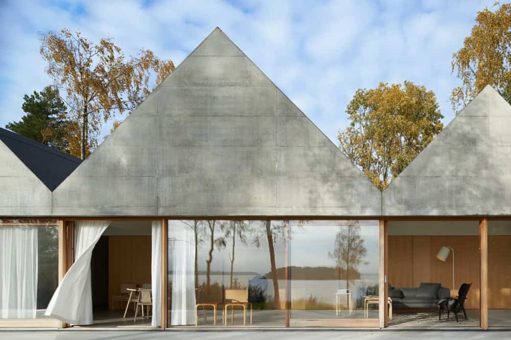 Summerhouse Lagnö by Tham & Videgård Arkitekter: Concrete Minimalism Meets Archipelago Landscape 8