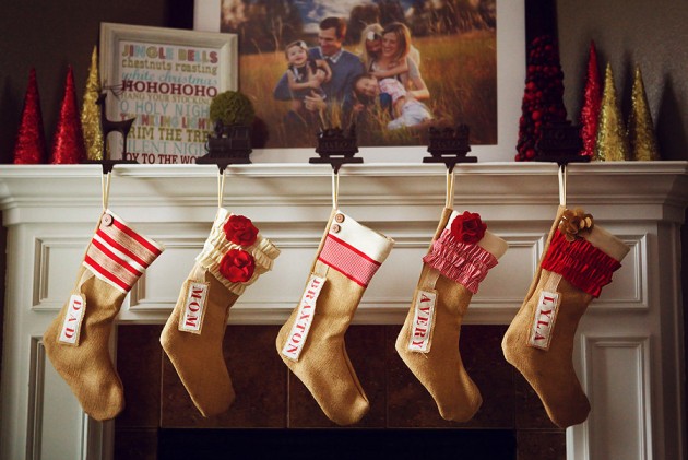 Use Christmas Stockings as Christmas Decorations - 15 Designs (6)