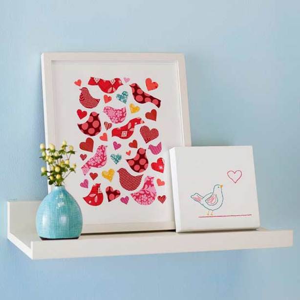 30 Loving DIY Valentine’s Day Wall Art Ideas