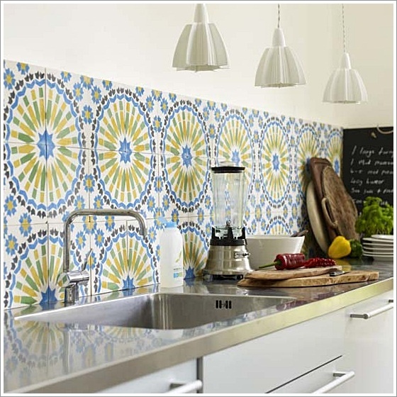 25 Amazing Retro Kitchen Tiles Designs