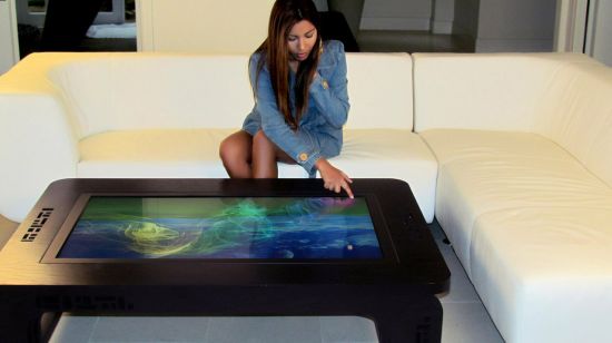 Fancy Multi-Touch Table For Entertainment in the Living Room