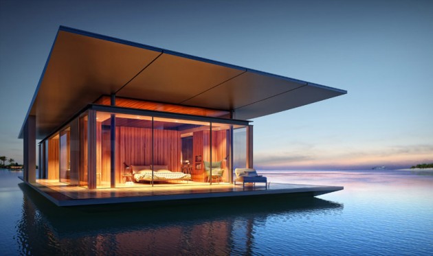 Stunning Floating Home Designed By Dymitr Malcew