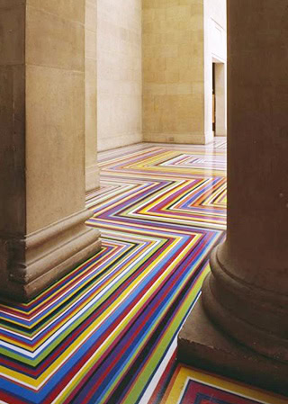 20 Colorful Floor Designs