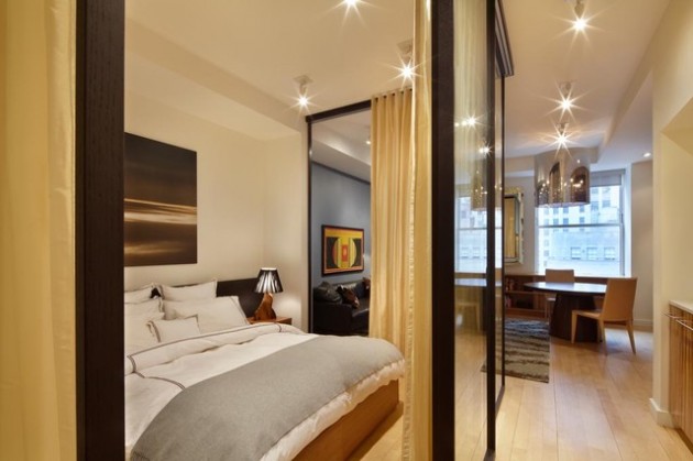 23 Clever Design Ideas Of Space Dividers For More Privacy in the Bedroom