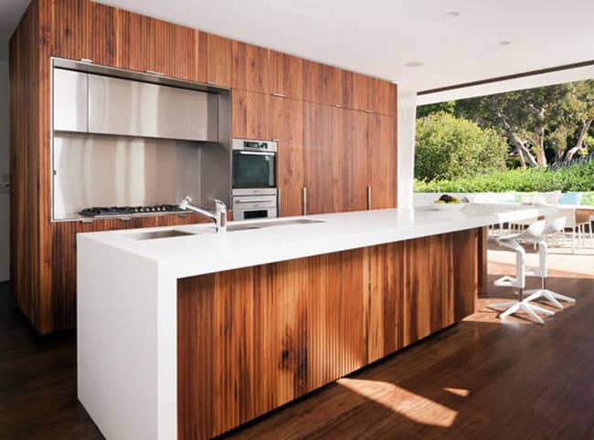22 Minimalistic Wooden Kitchen Designs 14