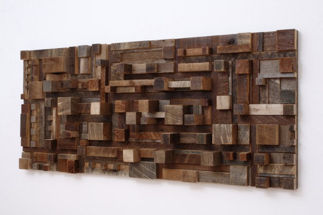 16 Magnificent Examples of Reclaimed Wood Wall Art (5)