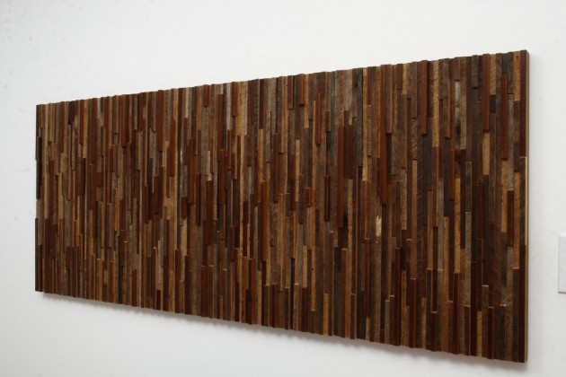 16 Magnificent Examples of Reclaimed Wood Wall Art
