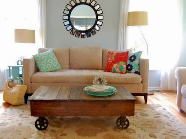 25 Vintage DIY Coffee Table Ideas