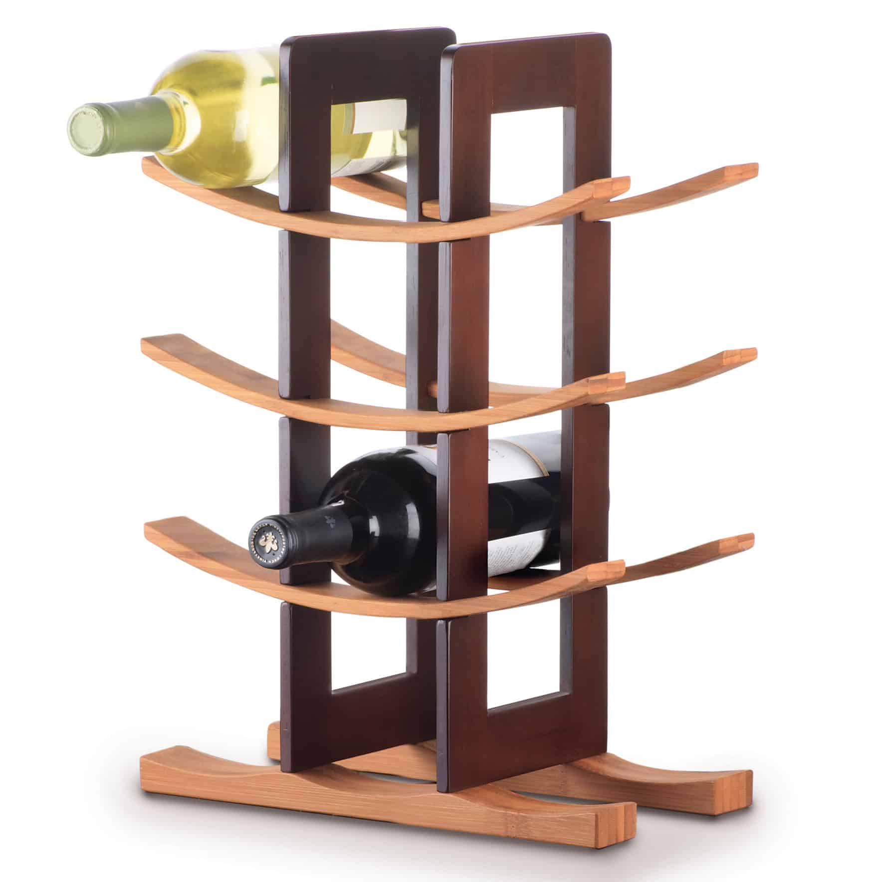 Home 12 Bottle Tabletop Wine Rack 19 Elegant Wine Rack Design Ideas (10)